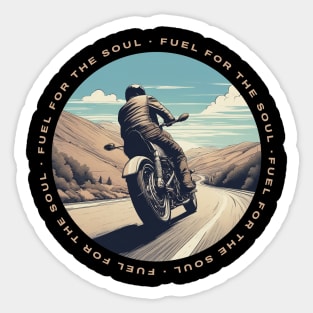 Fuel for the soul motorcycle Sticker